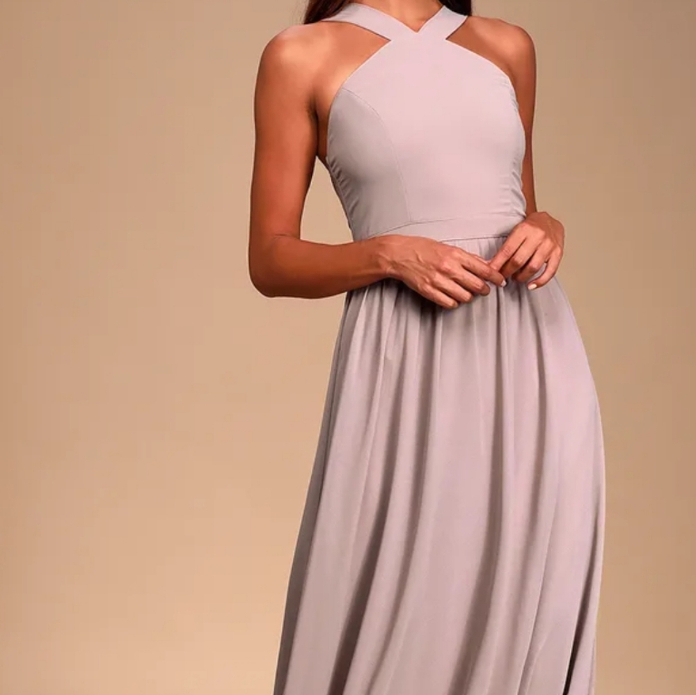 Lulu's Air of Romance Maxi Dress sz Large